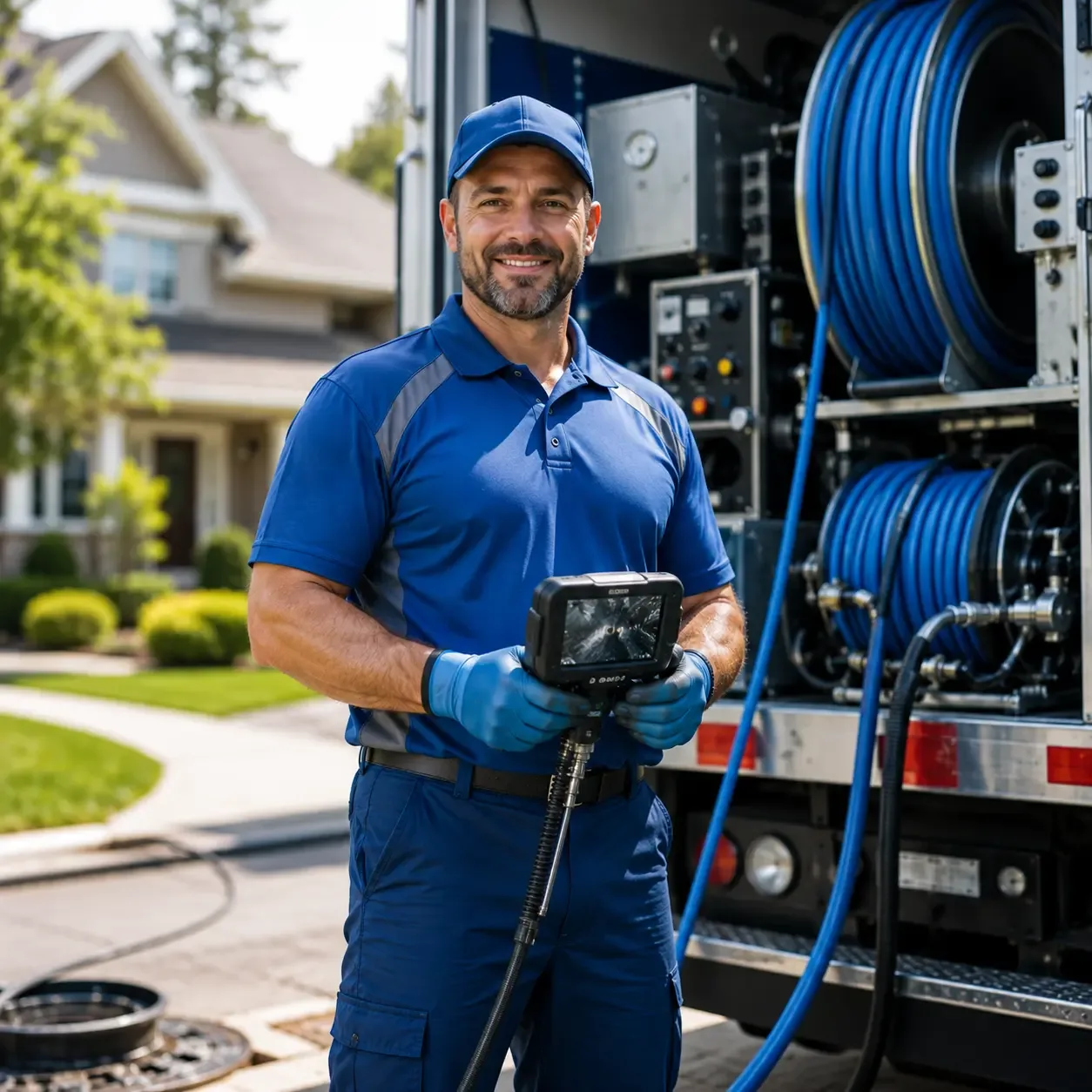 Local outdoor drain cleaning specialists in Sheridan, AR